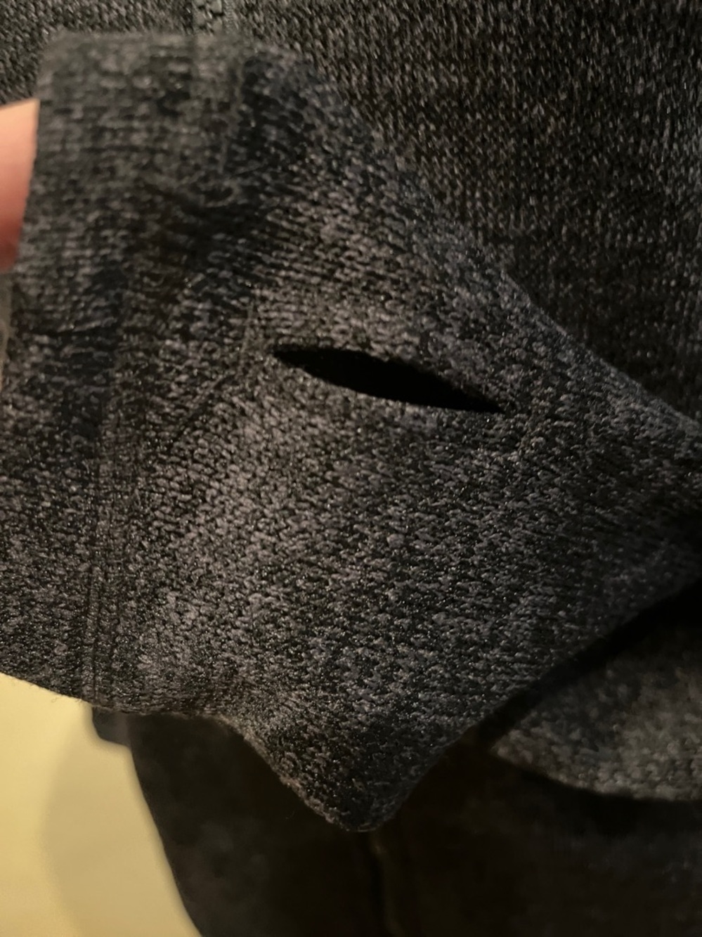 Roxy Charcoal Sweater Hoodie - Picture 3 of 6